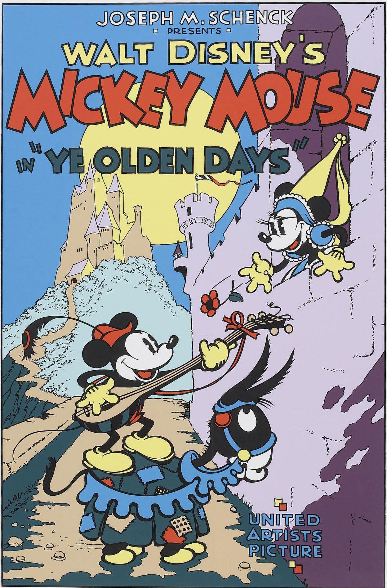 Mickey Mouse, Minnie Mouse, 1933.