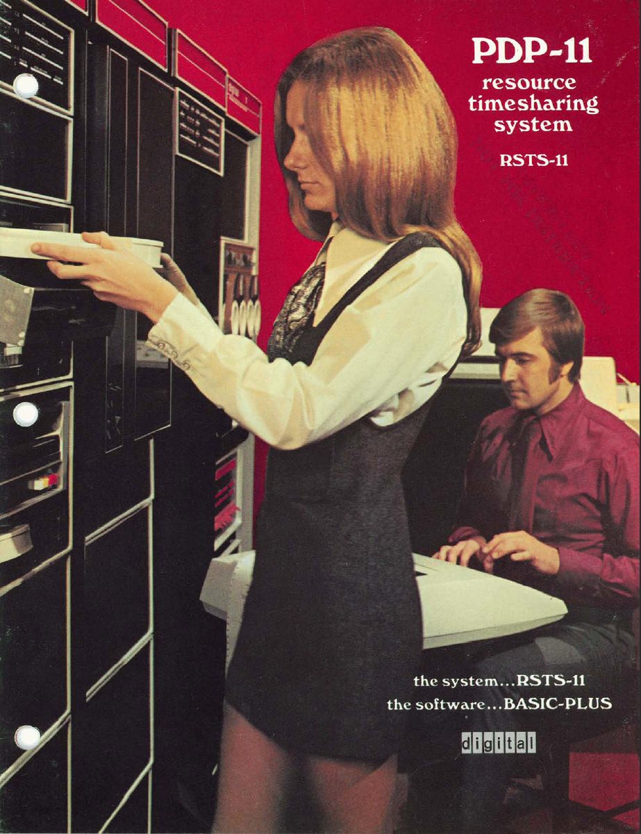 The Miniskirt Marketing Ploy: How Advertisers Used Women to Sell Computers Vintage Ads