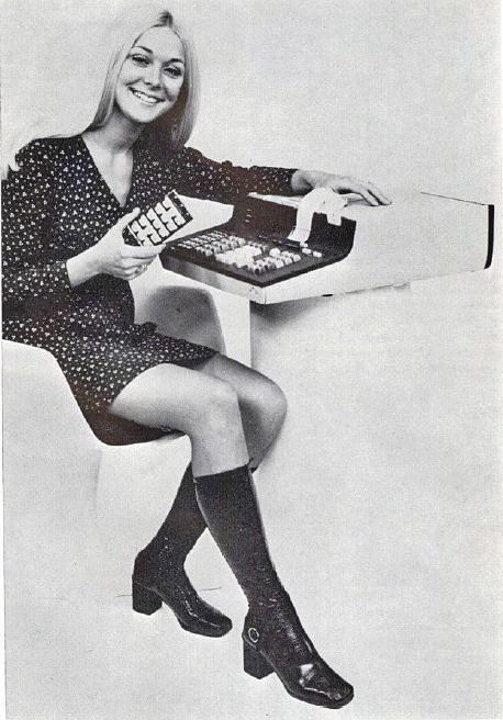 The Miniskirt Marketing Ploy: How Advertisers Used Women to Sell Computers Vintage Ads