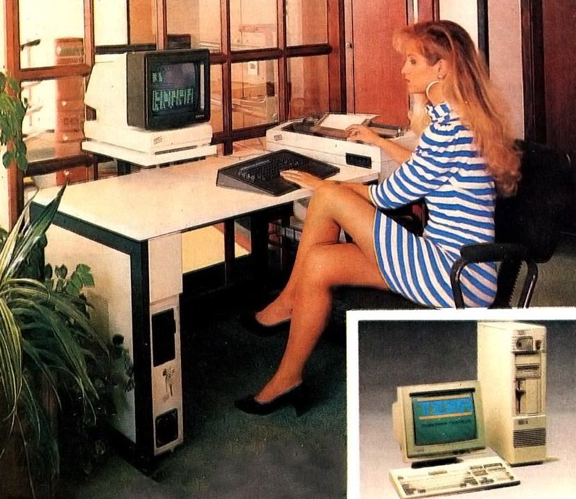 The Miniskirt Marketing Ploy: How Advertisers Used Women to Sell Computers Vintage Ads