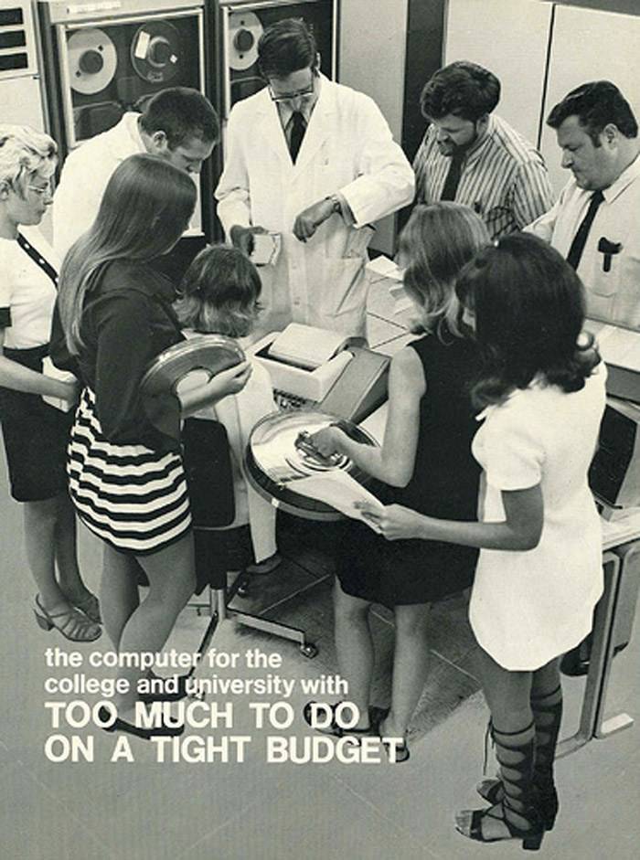 The Miniskirt Marketing Ploy: How Advertisers Used Women to Sell Computers Vintage Ads