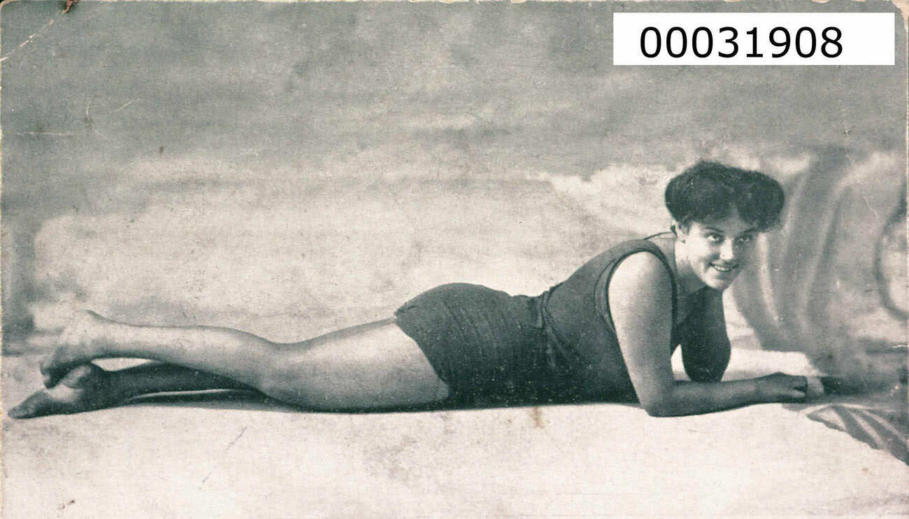 #6 Annette Kellerman, Champion Lady Swimmer and Diver of the World