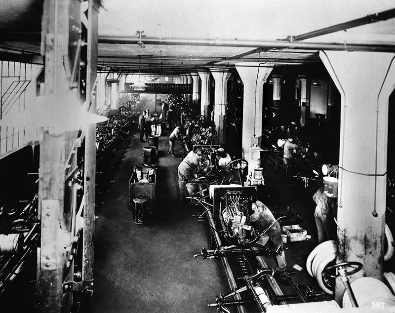 The Model T Revolution: The Impact of Assembly Line Mass-Production in the 1910s and 1920s Vehicles