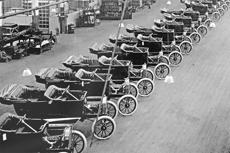 The Model T Revolution: The Impact of Assembly Line Mass-Production in the 1910s and 1920s Vehicles