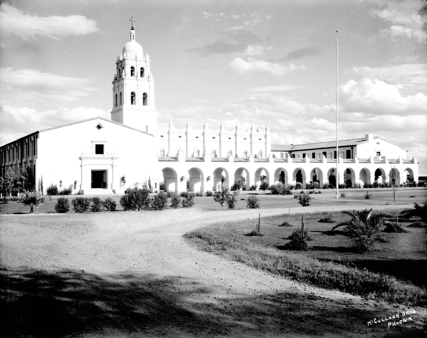 #133 Brophy College Exterior, 1930s
