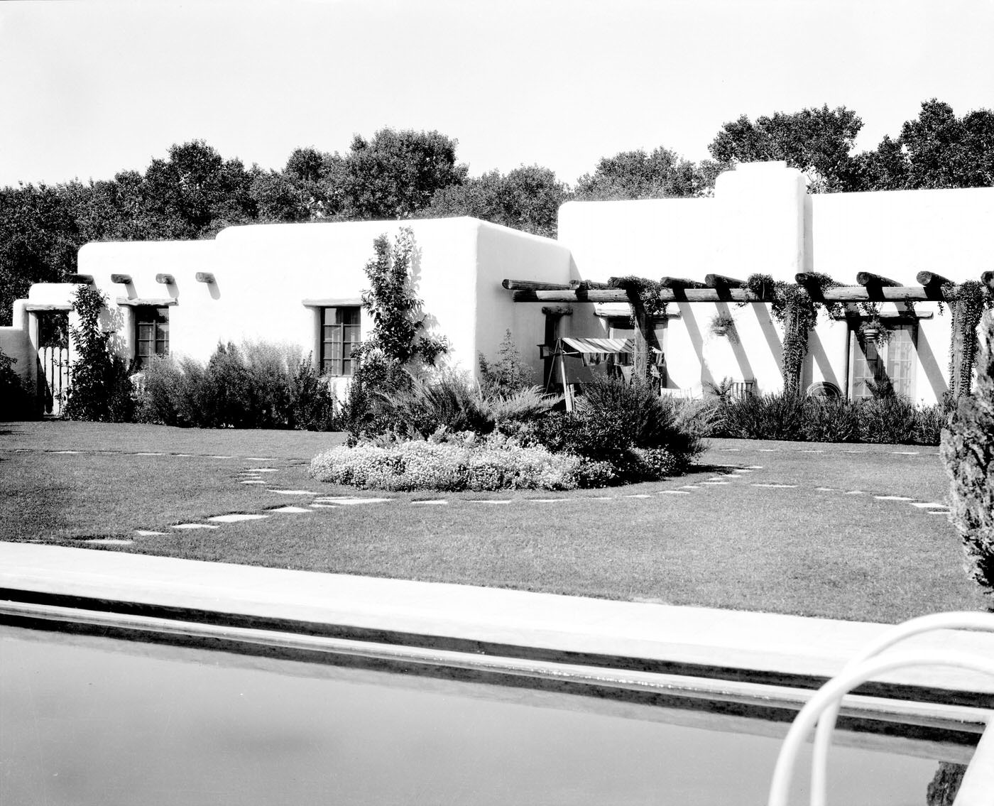 #137 Ranch House on Citrus Ranch. This ranch was located on Northern Ave. in Phoenix, 1930s