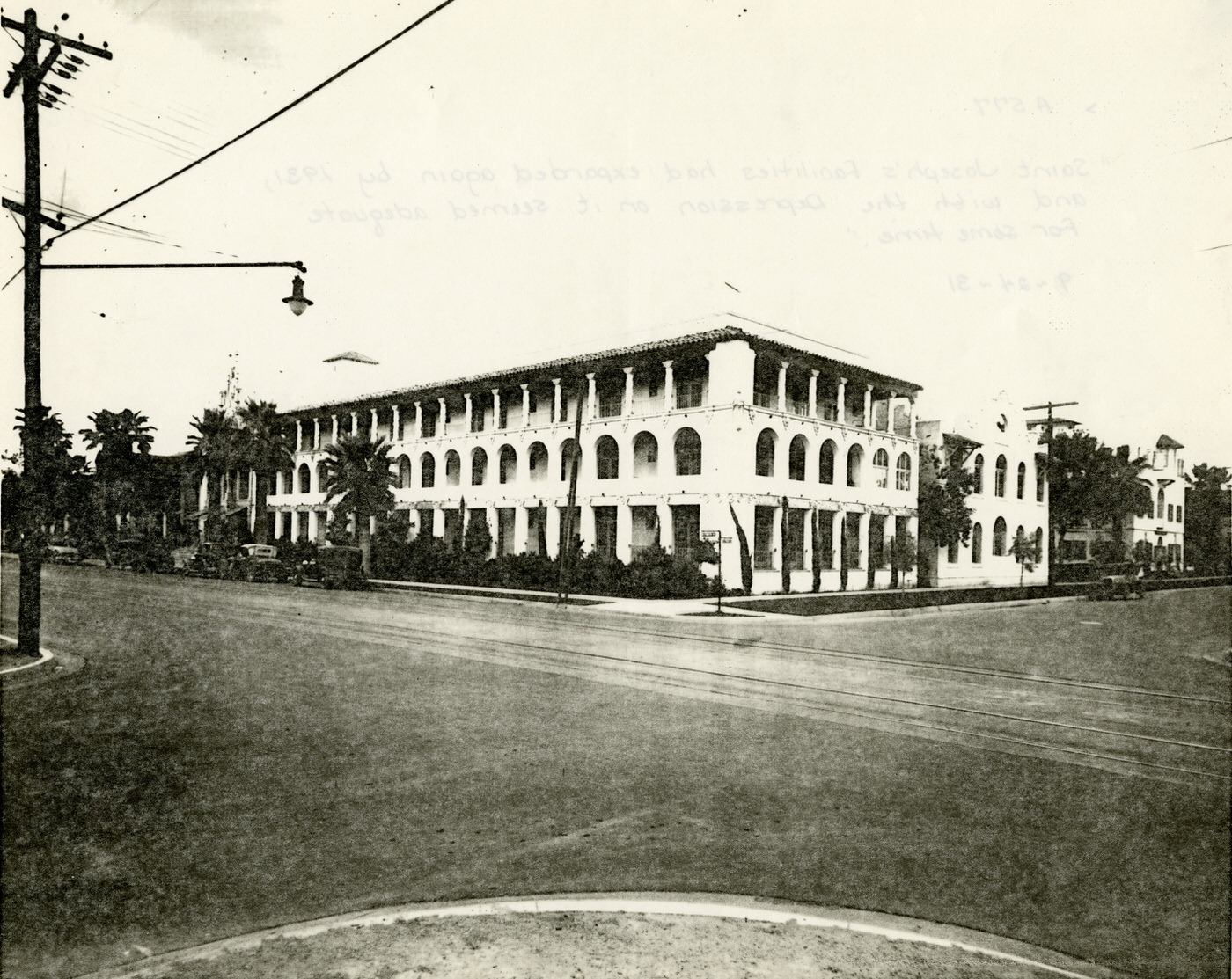 #160 Saint Joseph’s Facilities After Expansion, 1930s