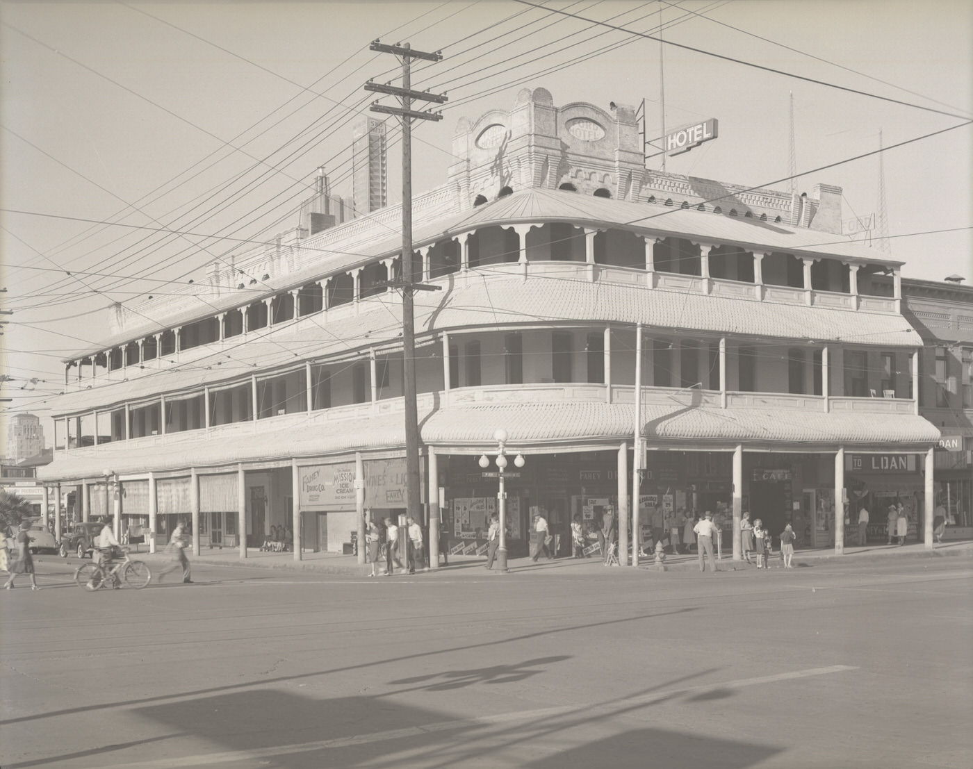#176 Ford Hotel. The Ford Hotel was located at Second Ave. and Washington St. in Phoenix.
