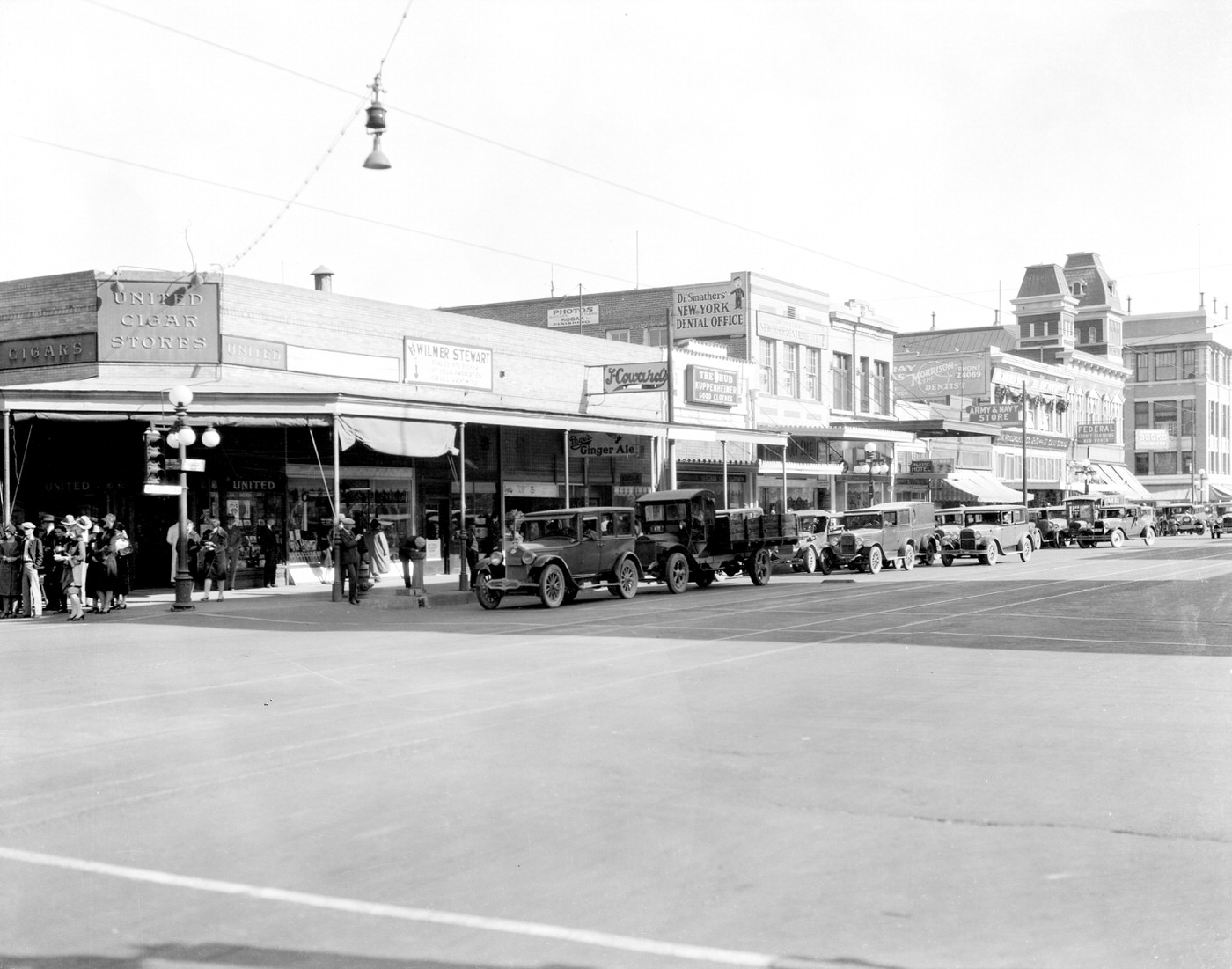 #179 Northeast Corner of Washington Street and Central Avenue, 1930s