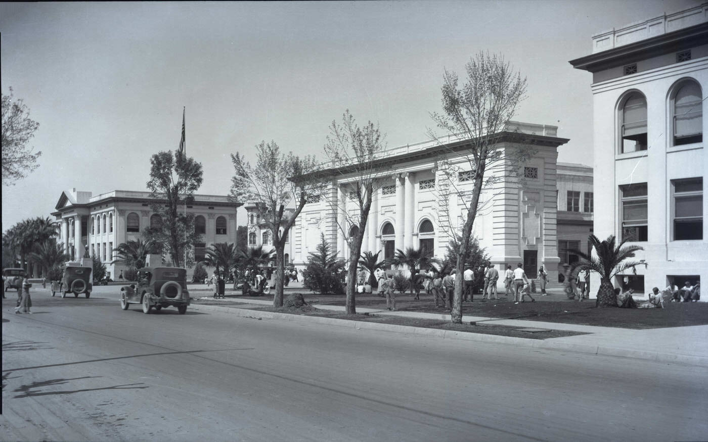 #186 Phoenix Union High School Exterior, 1930s