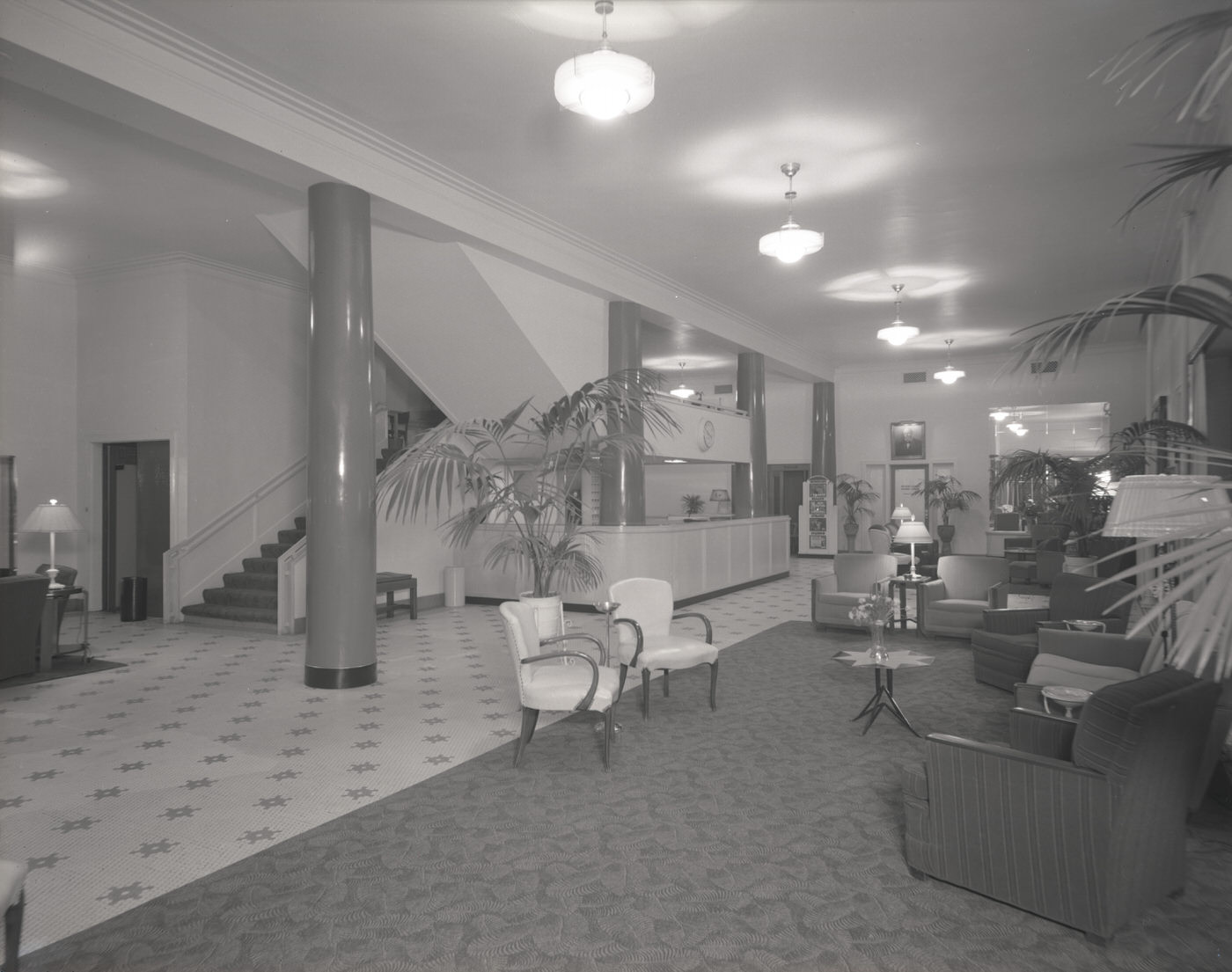 #38 Luhrs Hotel Lobby, 1930s