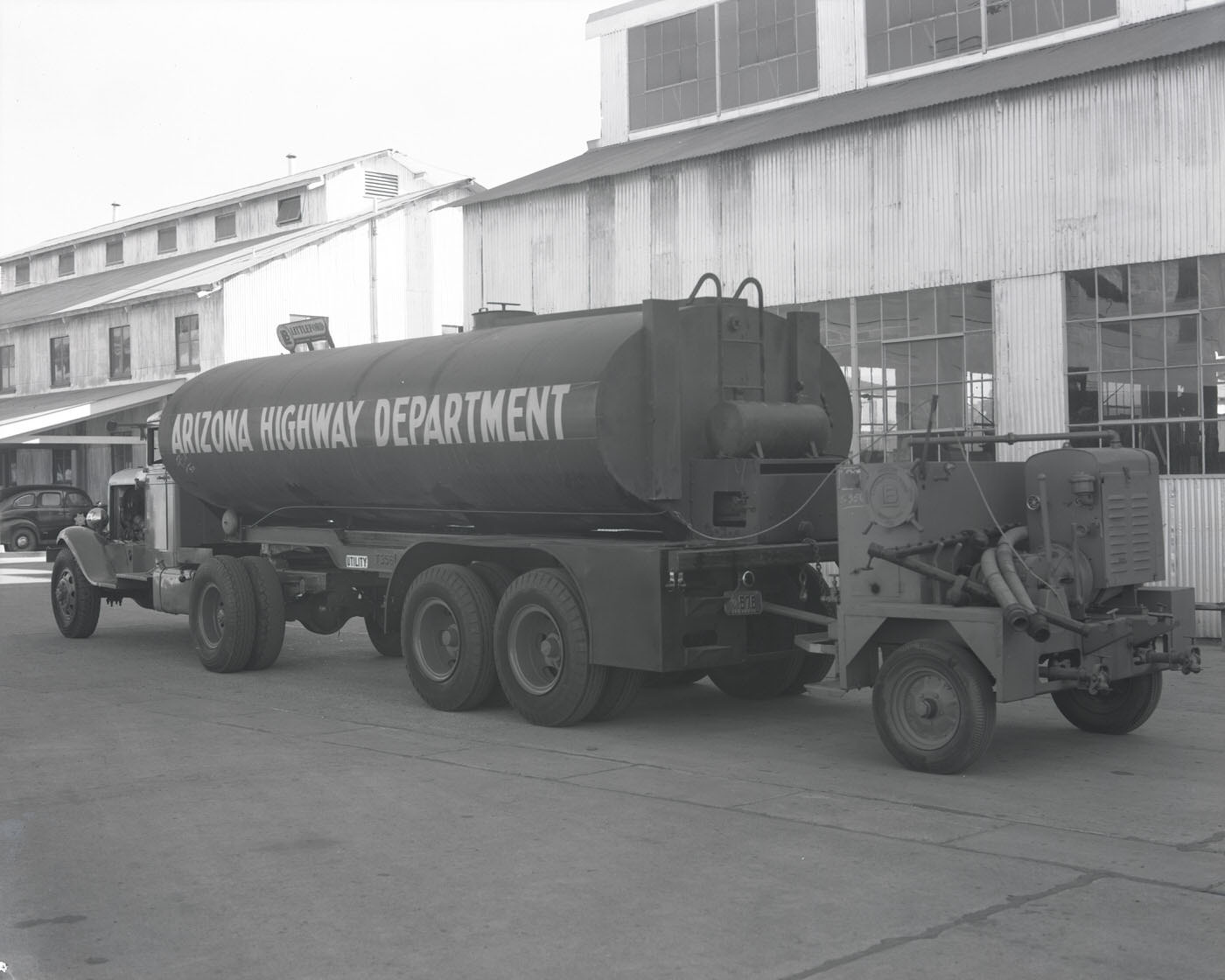 #3 Arizona Highway Department Tanker Truck, 1941