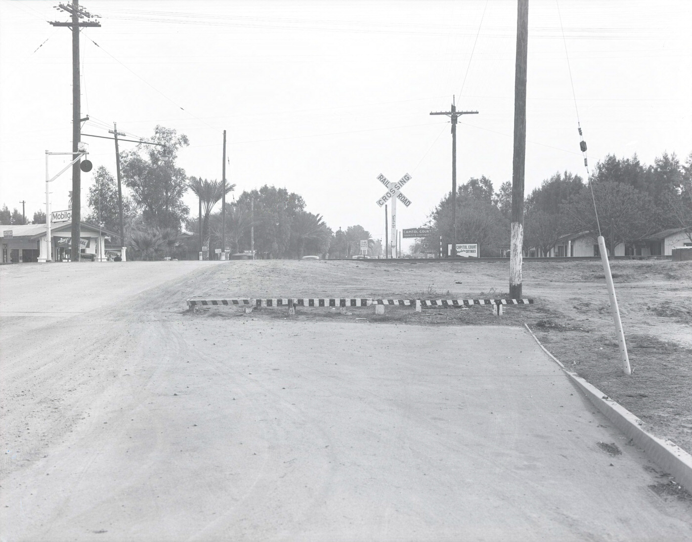 #73 Railroad Crossing on 19th Avenue, 1941