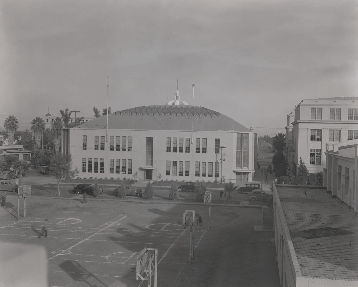 #8 Phoenix Union High School Exterior, 1941