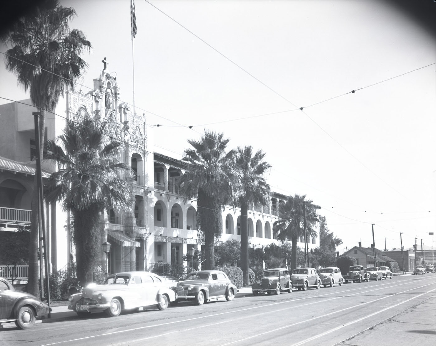 #9 St. Joseph’s Hospital Exterior, 1941