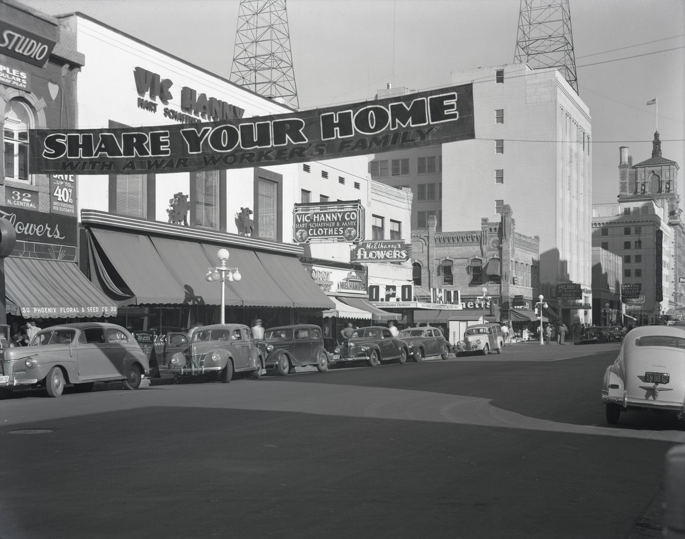 #16 Vic Hanny Co. Store Exterior, 1943