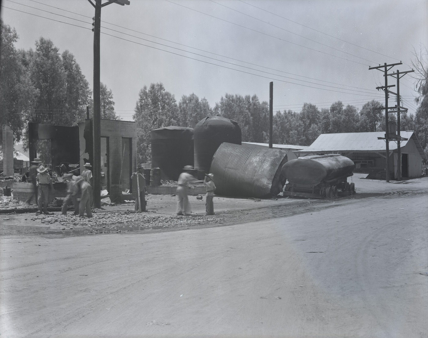 #42 Rittenhouse Co. Lot With Damaged Equipment, 1943