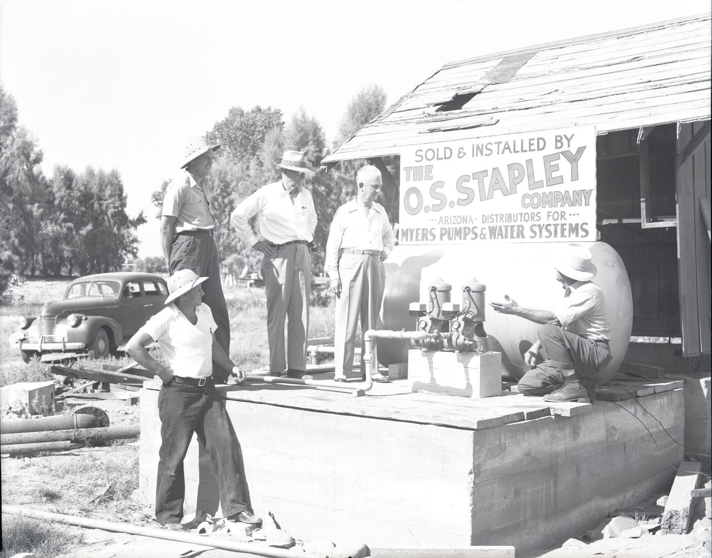 #31 Pump Sold and Installed by the O. S. Stapley Co., 1944
