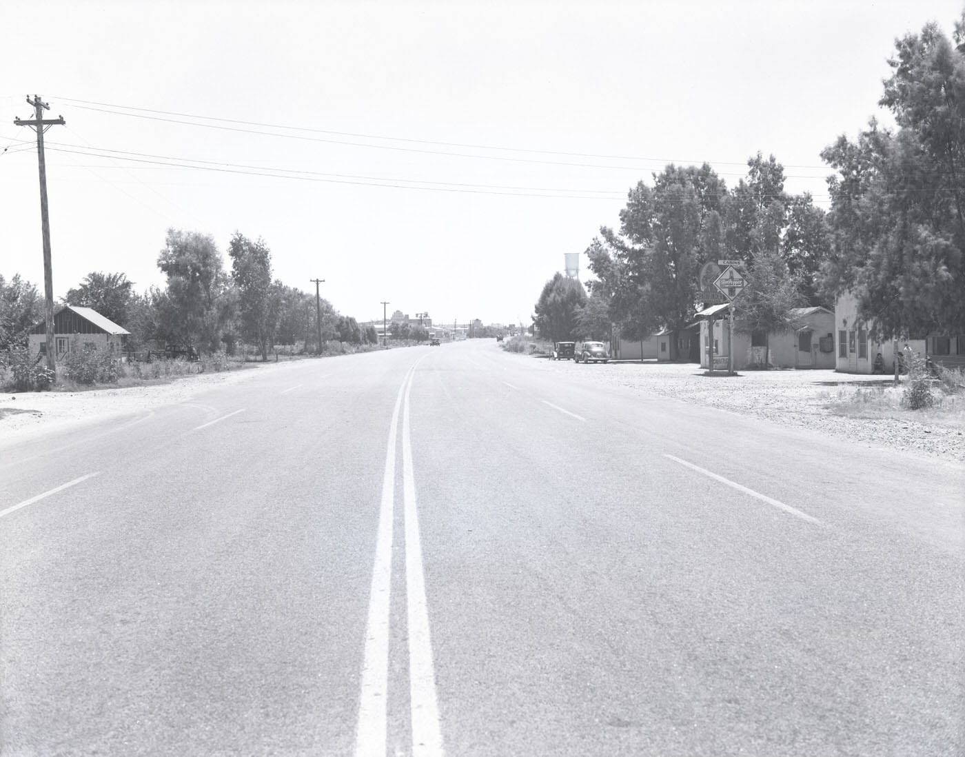 #35 View looking west toward central Phoenix, 1944