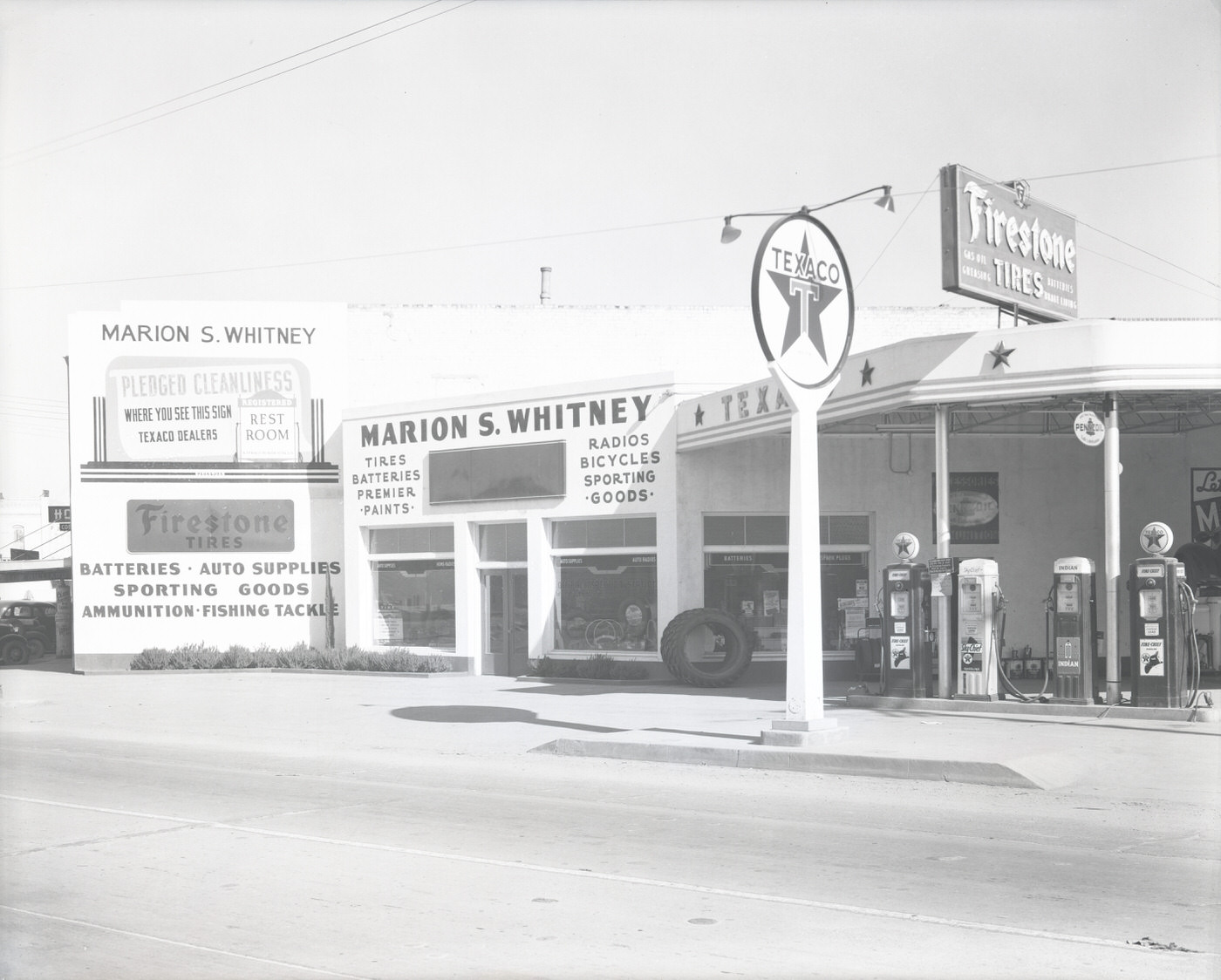 #64 Marion S. Whitney Texaco Station Exterior, 1944