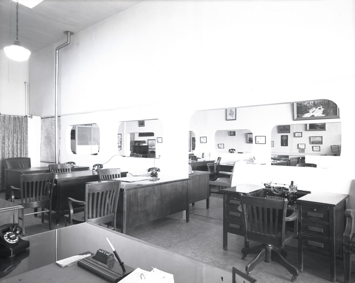 #41 A. D. McClain Realty Co. Interior View, 1945