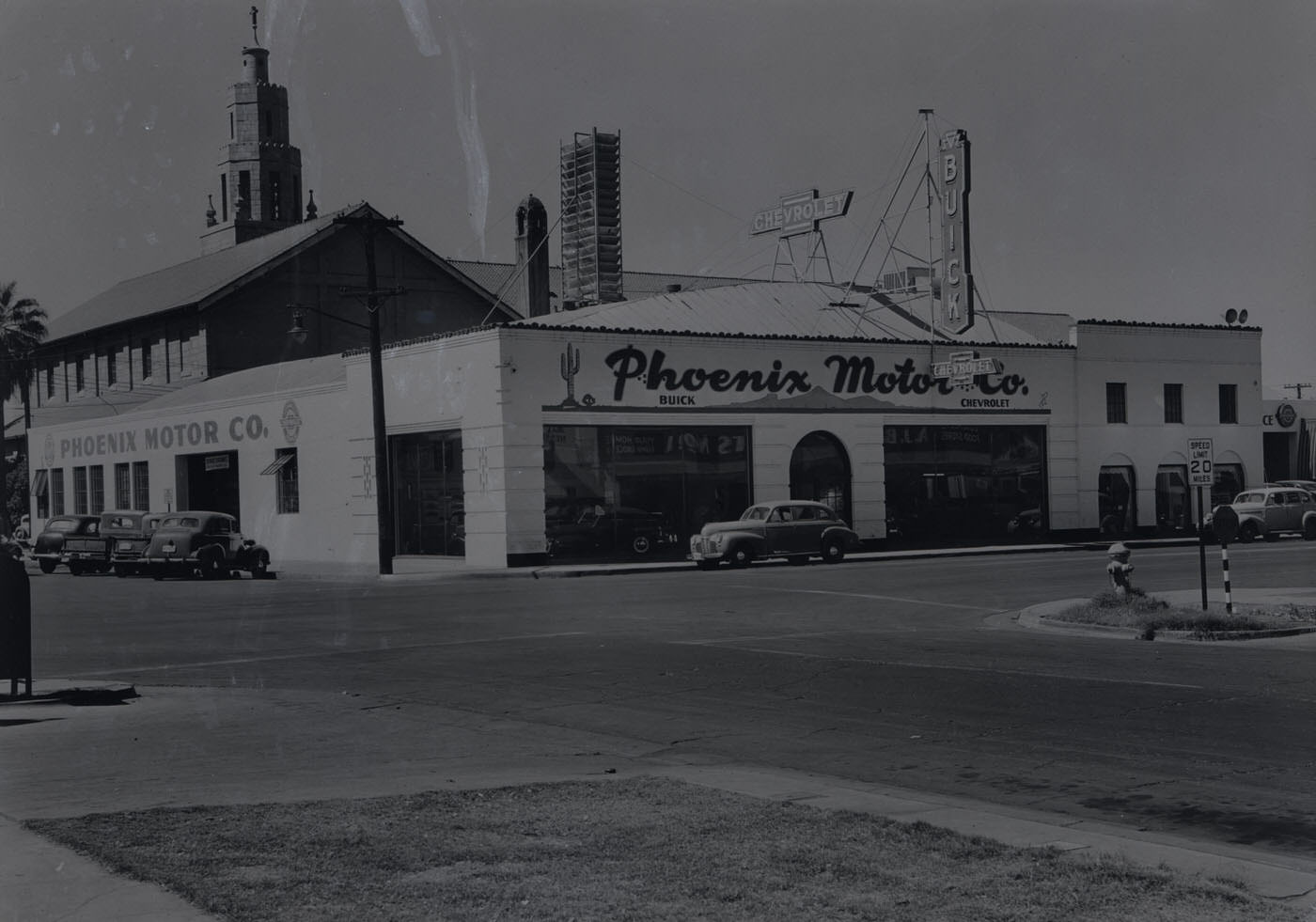 #16 Phoenix Motor Co. Building Exterior, 1946