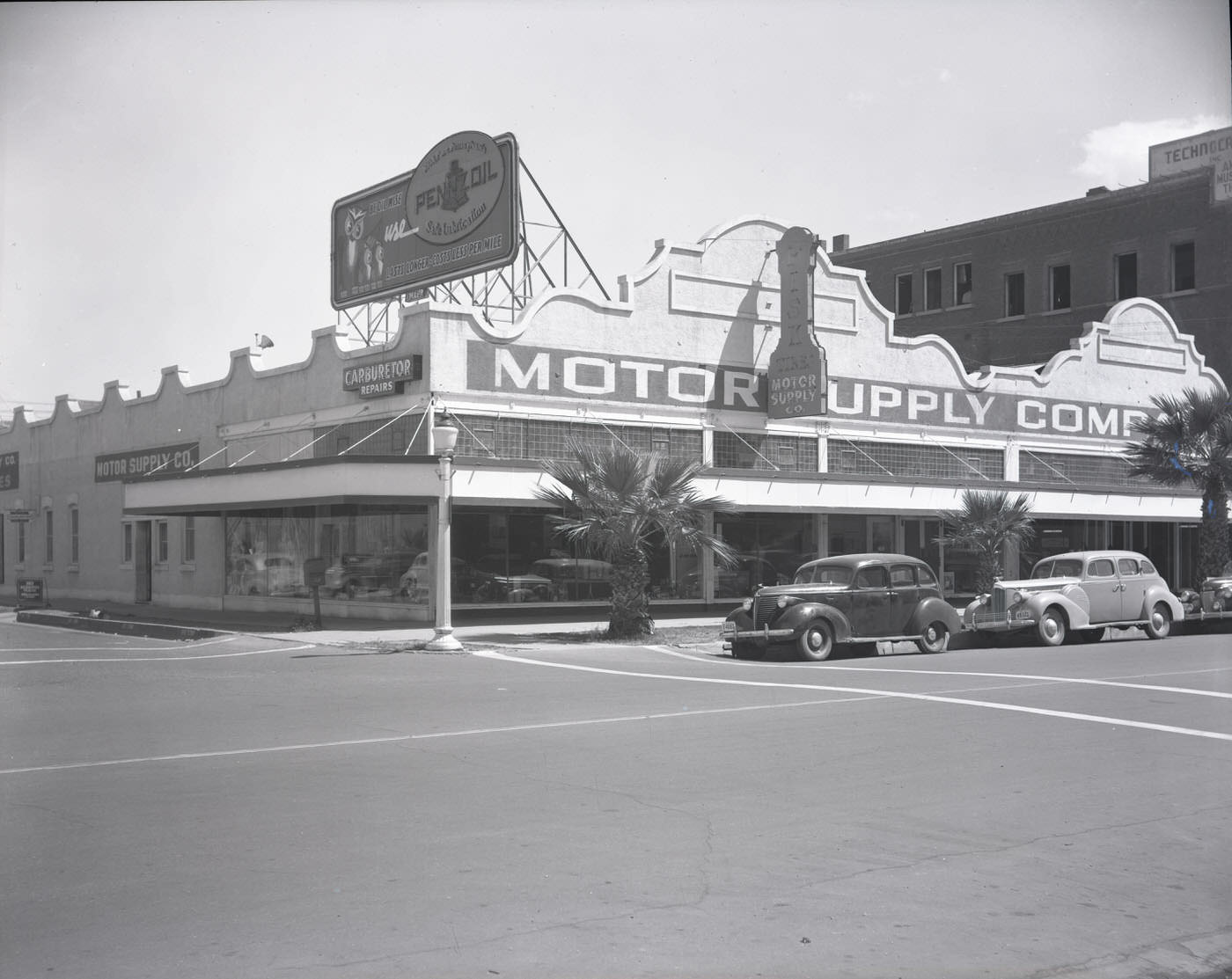 #1 Motor Supply Co. Building Exterior, 1946