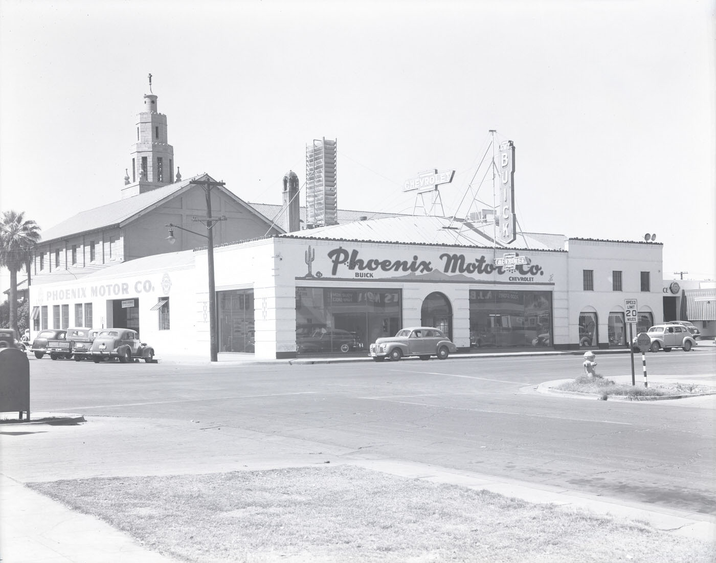 #35 Phoenix Motor Co. Building Exterior, 1946