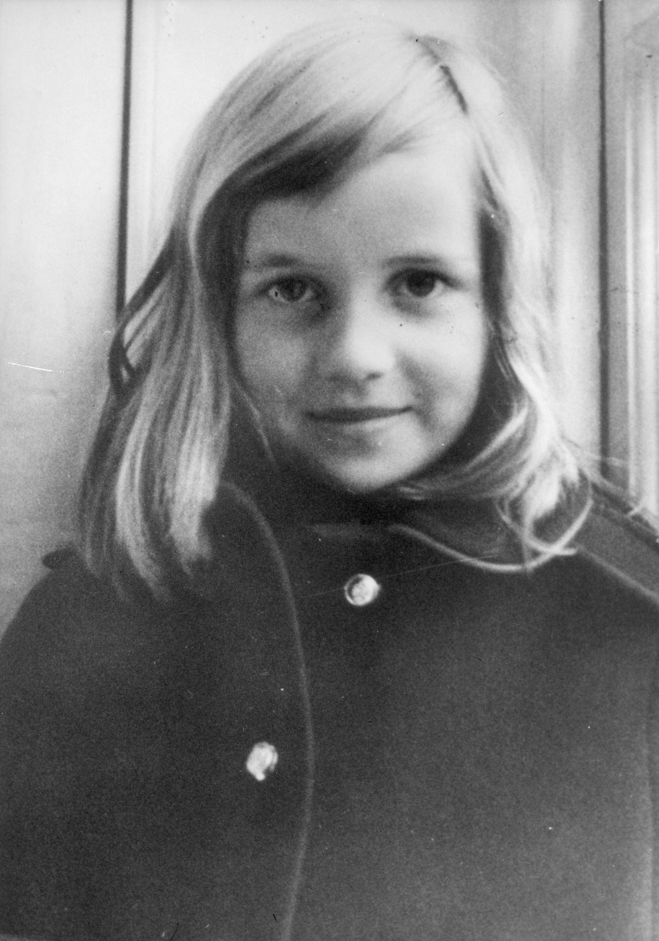 #10 A young Lady Diana Spencer, 1965