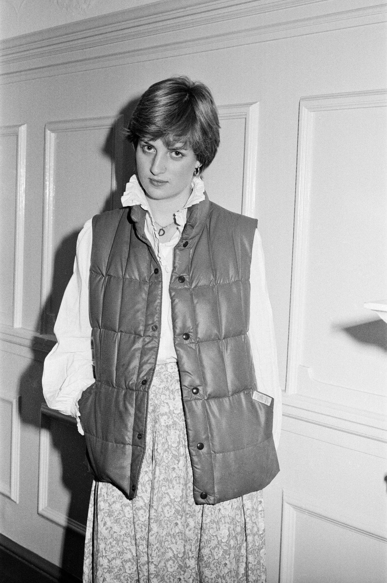 #10 Lady Diana Spencer, at her London flat in September 1980.