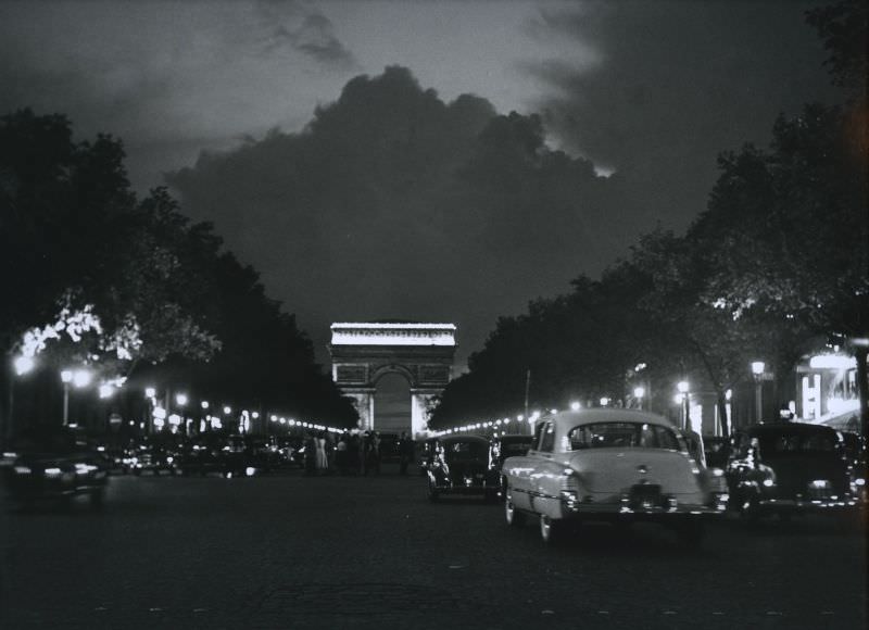 #4 Avenue des Champs Elysées, Paris, 1949.