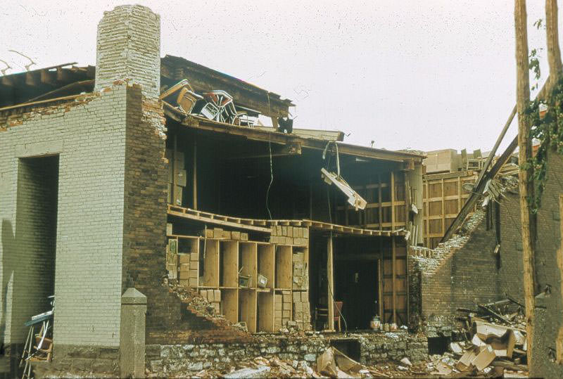 #34 Rear of the Taylor’s Furniture building at Christina and Cromwell Sts.