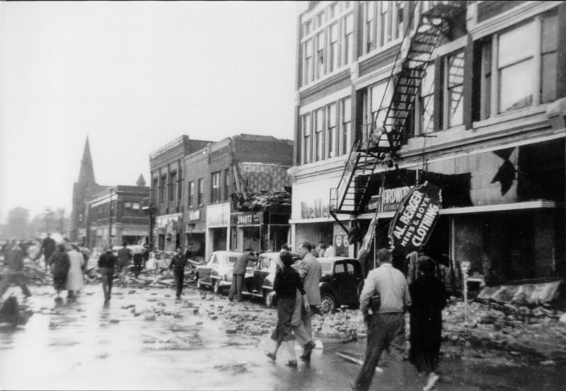 #9 Lochiel St. looking east from Christina St.