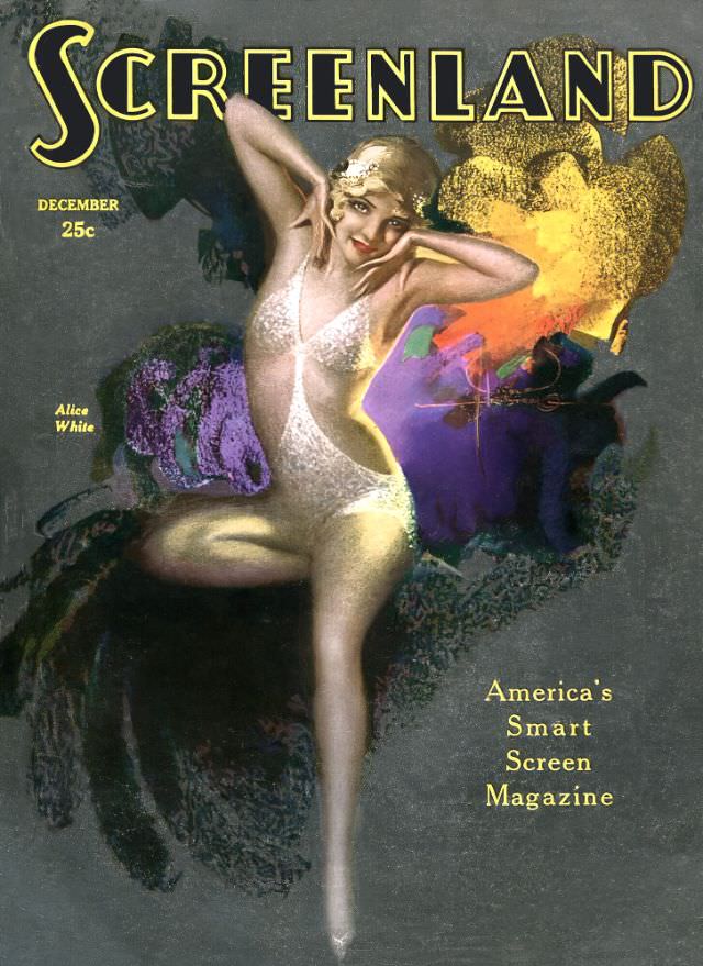 #15 Screenland magazine cover, December 1929