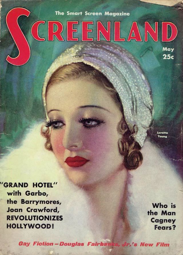 #19 Screenland magazine cover, May 1932