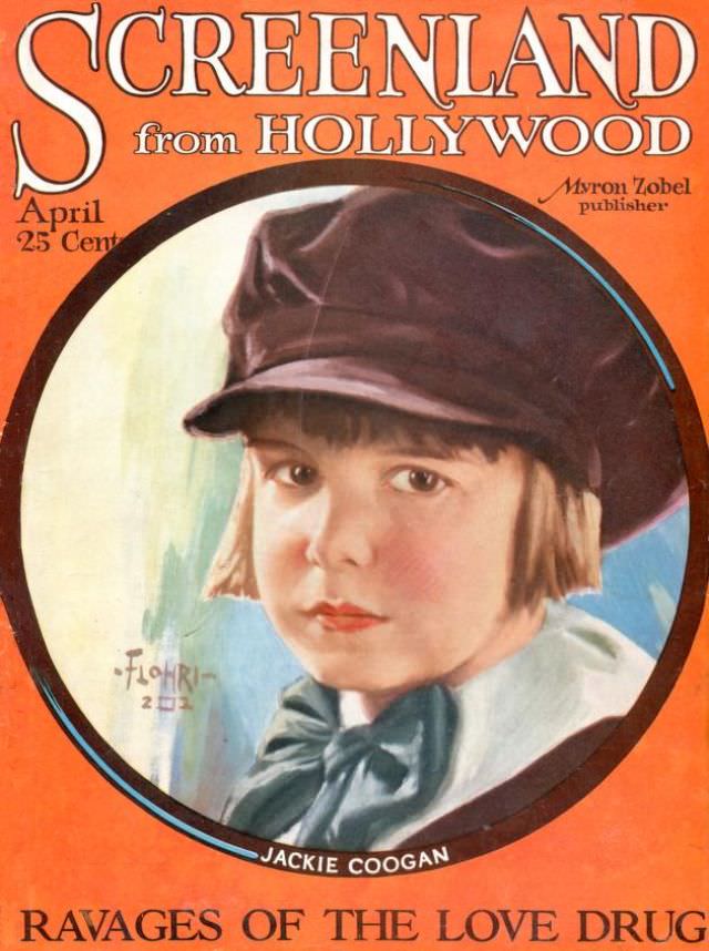 #2 Screenland magazine cover, April 1923