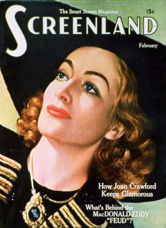 #33 Screenland magazine cover, February 1938