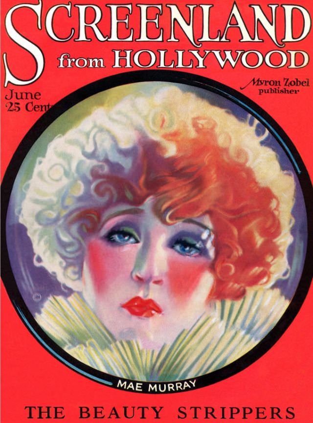 #5 Screenland magazine cover, June 1923