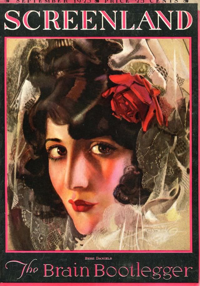 #7 Screenland magazine cover, September 1923