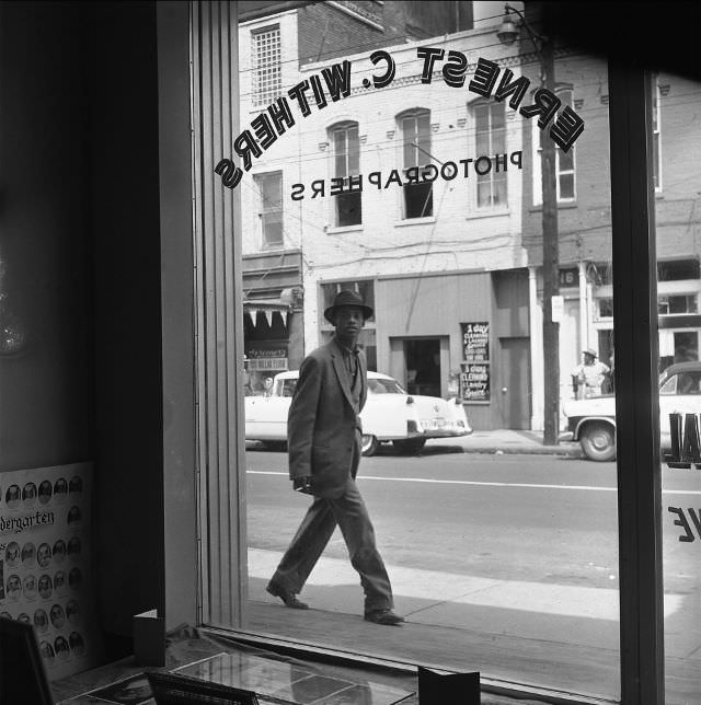 #9 Ernest Withers’ Beale Street studio, no date.