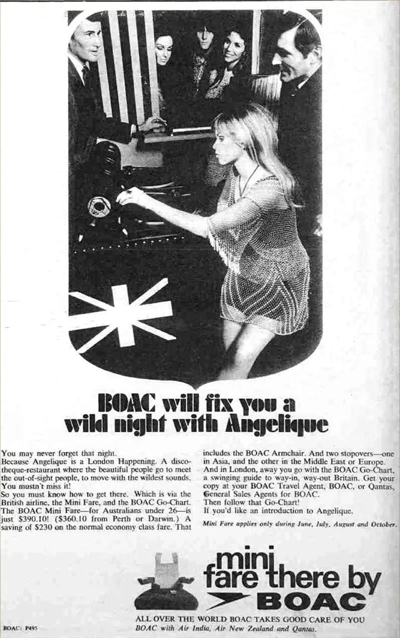 The Allure of Flight: How Airlines Used Sex Appeal to Entice Passengers Vintage Ads