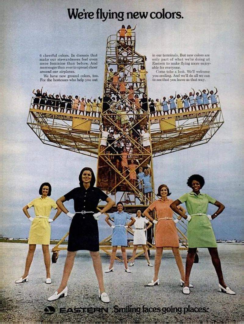 The Allure of Flight: How Airlines Used Sex Appeal to Entice Passengers Vintage Ads