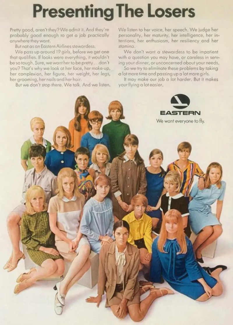 The Allure of Flight: How Airlines Used Sex Appeal to Entice Passengers Vintage Ads