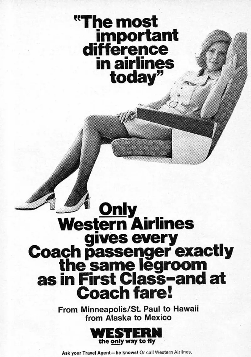 The Allure of Flight: How Airlines Used Sex Appeal to Entice Passengers Vintage Ads