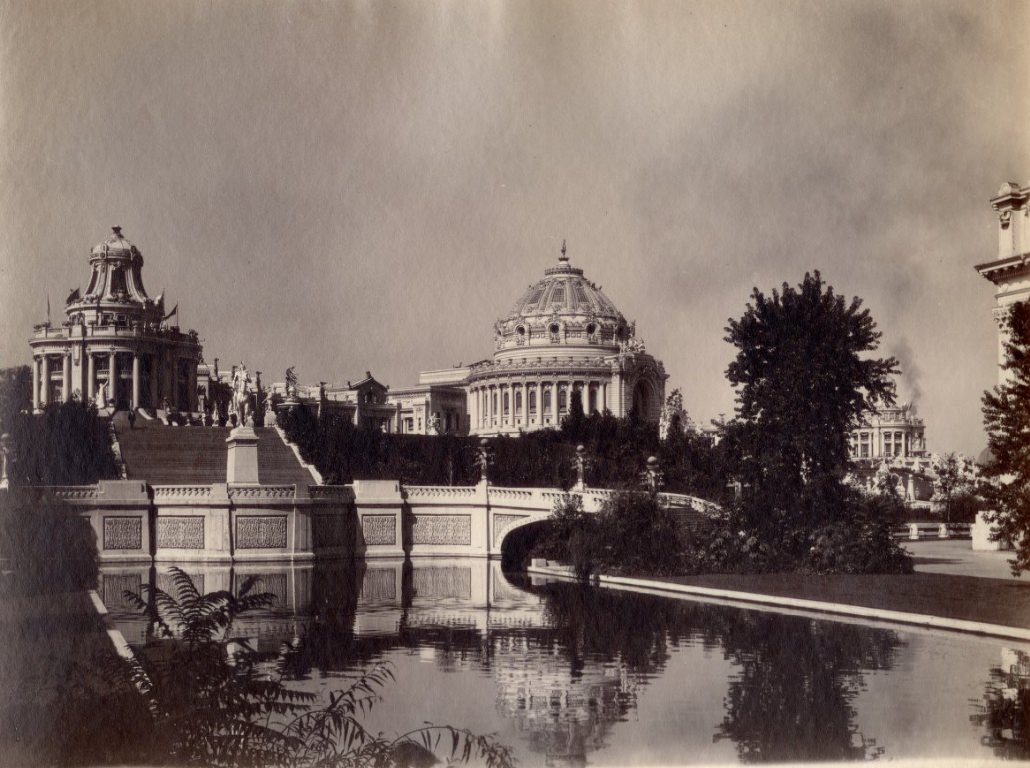#102 Festival Hall at the 1904 World’s Fair viewed from the northeast looking across the lagoon