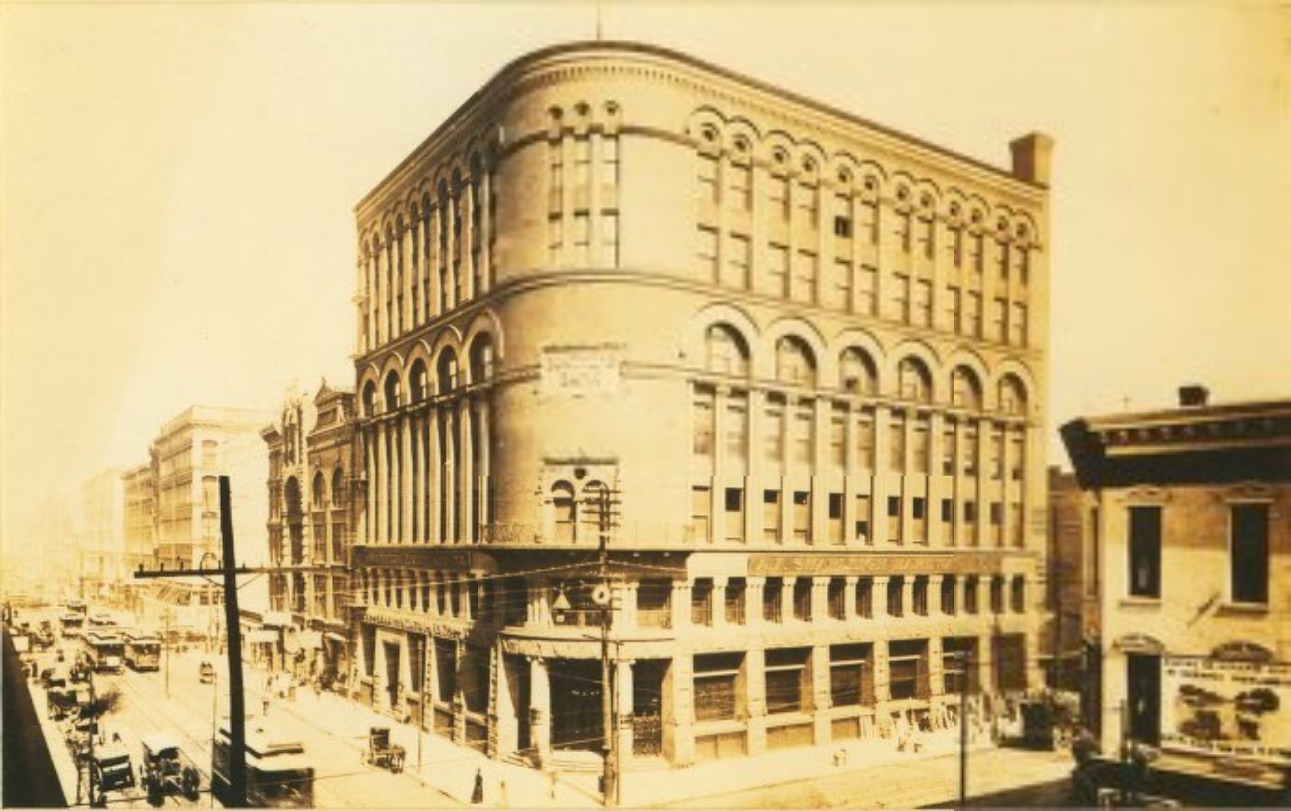 #14 The old Boatman’s Bank building in March of 1900.