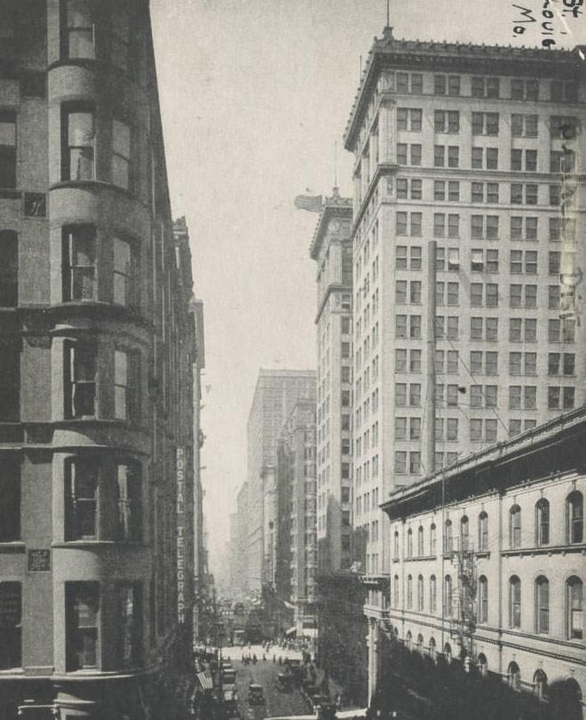 #168 Olive Street in downtown St. Louis, Missouri, 1900