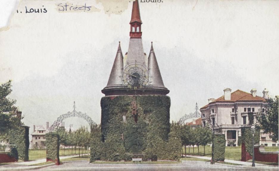 #172 Private streets, such as Washington Terrace, were developed in St. Louis, 1900