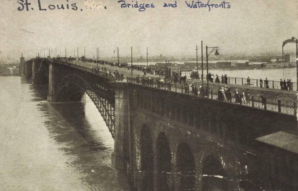 #188 Eads Bridge, St. Louis, 1908