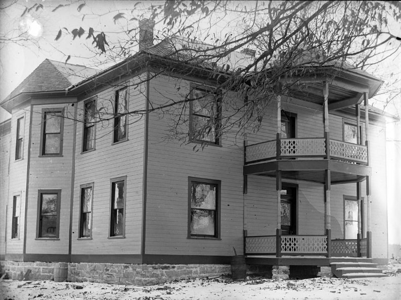 #205 Flo & Frank McCallion’s home in Cadet, 1900